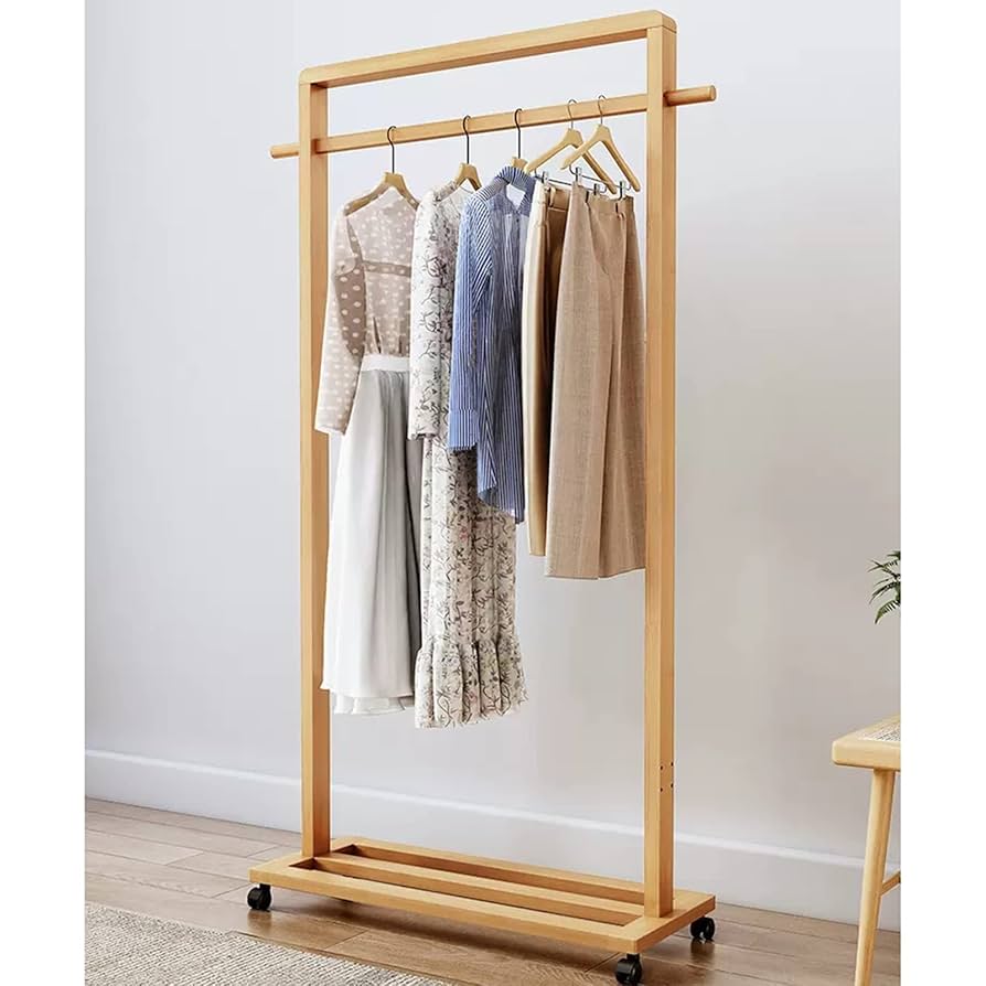 Amazon.com: Garment Rack Portable Clothes Rack On Wheels